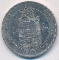 1874KB 1Ft Ag "Ferenc József / Középcímer" Körmöcbánya T:2,2- ph.
Hungary 1874KB 1 Forint...
