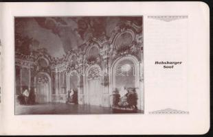 cca 1930 Die Königliche Burg in Budapest. Bp., é.n., May János Nyomdai Műintézet Rt., 12 l. Kiadói t...