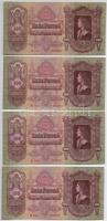 1930. 100P (4x) sorszámkövetők T:I Adamo P17