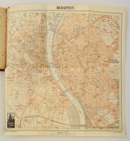 Dr. Thirring Gusztáv: Budapest und umgebung. Bp., 1927, Turistaság és Alpinizmus, 140+2+12 p.+1 t.Má...