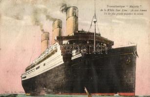 White Star Line, Transatlantique SS Majestic (Rb)