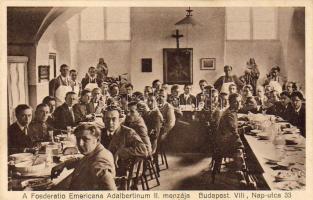 Budapest, katolische Schule Esszimmer