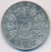 Ausztria 1958. 25Sch Ag "Carl Auer von Welsbach" T:2 Austria 1958. 25 Schilling Ag "C...