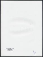 cca 1982 Menesdorfer Lajos (?-?) 2 db pecséttel jelzett vintage fotóművészeti alkotása, 24x18 cm