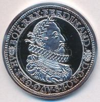 DN "Magyar tallérok utánveretben - II. Ferdinánd tallér 1632" Ag emlékérem tanúsítvánnyal (20g/0.999/25mm) T:PP kis patina