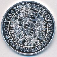 DN "Magyar tallérokk utánveretben - III. Ferdinánd tallér 1652" Ag emlékérem tanúsítvánnya...