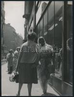 cca 1960 Budapesti városképek, Kotnyek Antal (1921-1990) fotóriporter 5 db jelzés nélküli vintage fo...