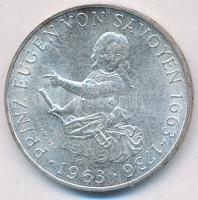 Ausztria 1963. 25Sch Ag "300 éve született Savoyai Jenő herceg" T:1-,2 Austria 1963. 25 Schilling Ag "300th Anniversary of the Birth of Prince Eugen" C:AU,XF Krause  KM#2893