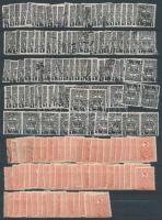 Román illetékbélyegek 2 db A/4 berakólapon + stecklapon