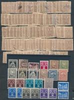 Román illetékbélyegek 2 db A/4 berakólapon + stecklapon