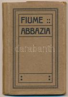 Fiume, Abbazia - leporellófüzet 15 lappal / leporello booklet with 15 cards