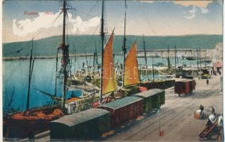 Fiume, Abbazia - leporellófüzet 15 lappal / leporello booklet with 15 cards