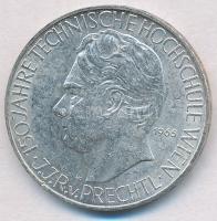 Ausztria 1965. 25Sch Ag "Műszaki Főiskola - Bécs" T:2 Austria 1965. 25 Schilling Ag "Technical College - Vienna" C:XF Krause KM#2897