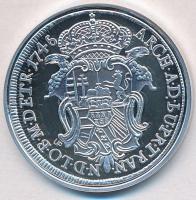 DN "Magyar tallérok utánveretben - Mária Terézia tallér 1745" Ag emlékérem tanúsítvánnyal ...