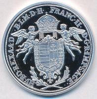 DN "Magyar tallérok utánveretben - I. Ferenc tallér 1792" Ag emlékérem tanúsítvánnyal (20g...