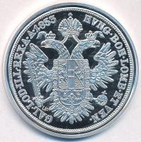 DN "Magyar tallérok utánveretben - Mária Terézia tallér 1741" Ag emlékérem tanúsítvánnyal ...