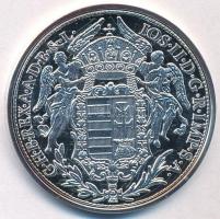 DN "Magyar tallérok utánveretben - II. József tallérja 1782" Ag emlékérem, tanúsítvánnyal (20,16g/0,999/38,6mm) T:PP kis patina