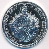 DN "Magyar tallérok utánveretben - V. Ferdinánd tallérja 1837" Ag emlékérem tanúsítvánnyal...