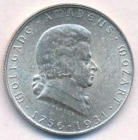 Ausztria 1931. 2Sch Ag "175 éve született Mozart" T:1- Austria 1931. 2 Schilling Ag "175th Anniversary of the Birth of Mozart" C:AU Krause  KM#2847