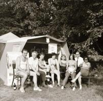 cca 1967 Agárd MABEOSZ SE sporteseményei, sportolói, 13 db vintage negatív Sinka Antal (?-?) hagyaté...