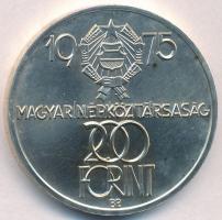 1975. 200Ft Ag "Felszabadulás" T:BU