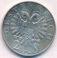 Ausztria 1934. 2Sch Ag "Dollfuss" T:1-
Austria 1934. 2 Schilling Ag "Dollfuss" ...