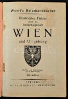 Illustrierter Führer durch die Bundeshauptstadt Wien und Umgebung. Woerl's Reisehandbücher. Lei...
