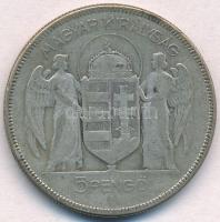 1930. 5P Ag "Horthy jobbra" T:3 ph.
Adamo P8