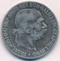 Ausztria 1900. 5K Ag "Ferenc József" T:3  Austria 1900. 5 Corona Ag "Franz Joseph" C:F  Krause KM#2807