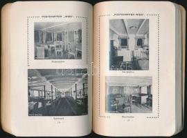 Die Donau von Passau bis zum Schwarzen Meere. h.n., 1913, DDSG. Kiadói papírkötés, kissé sérült geri...