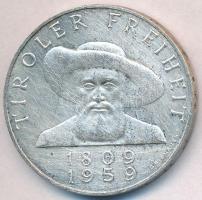 Ausztria 1959. 50Sch Ag "Tirol felszabadulásának 150. évfordulója" T:2 Austria 1959. 50 Schilling Ag "150th Anniversary of the Liberation of Tyrol" C:XF KM#2888