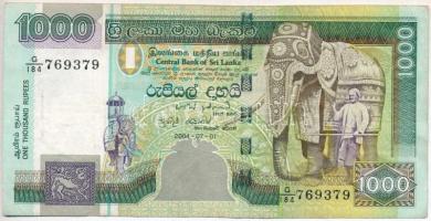 Srí Lanka 2004. 1000R T:III Sri Lanka 2004. 1000 Rupees C:F