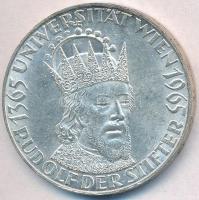 Ausztria 1965. 50Sch Ag "600 éves a Bécsi Egyetem" T:1- Austria 1965. 50 Schilling Ag "600th Anniversary - Vienna University" C:AU Krause KM#2898