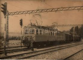 Kandó-mozdony, MÁV V40-es sorozat villamosmozdonya, magyar villanymozdony a 30-as évekből / Hungarian electric locomotive from the 30s, photo (EK)