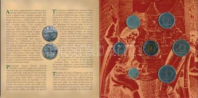 2001. 1Ft-100Ft (7xklf) forgalmi sor dísztokban, "Magyarország pénzérméi" sorozat T:BU 
A...