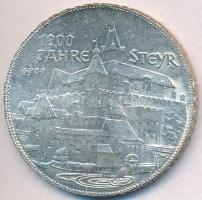 Ausztria 1980. 500Sch Ag "1000 éves Steyr / Felső-Ausztria" T:1- Austria 1980. 500 Schilling Ag "1000th Anniversary - Steyr" C:AU Krause KM#2947
