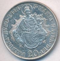 1848B 20kr Ag "V. Ferdinánd" T:2