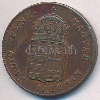 1848. 1kr Cu T:1-,2 
Adamo B1