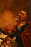 cca 1800 Jelzés nélkül: Szentlélek. Olaj, vászon, restaurált, 66×47 cm