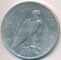 Amerikai Egyesült Államok 1923. 1$ Ag Béke T:2  USA 1923. 1 Dollar Peace C:XF  Krause KM#150