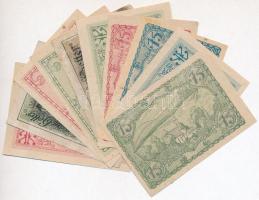 Ausztria 1920. 10-75h (10x) utalvány és szükségpénz, benne Schönau és Saalfelden T:I--III
Austria 1...