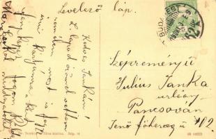 Budapest XIV. Városliget, földalatti villamos vasút torkolata, Hősök tere a háttérben. Dr. Trenkler ...