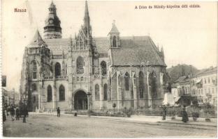 Kassa, Kosice; Dóm, Mihály kápolna, képeslapfüzetből, Varga Bertalan kiadása / dome, chapel, from postcard booklet