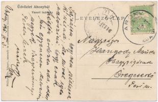 Abony, Vasúti indóház, vasútállomás, vasutasok. Kiadja Müller Mór (EK)