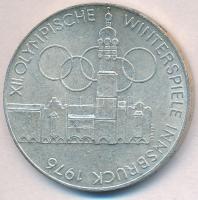 Ausztria 1976. 100Sch Ag "Téli Olimpia Innsbruck" T:1- Austria 1976. 100 Schilling "Winter Olympics Innsbruck / Building and Olympic logo" CAU Krause KM#2927