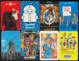 1988-1989 27 db különféle kártyanaptár