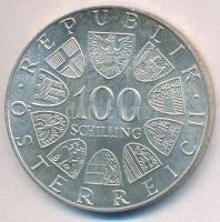 Ausztria 1977. 100Sch Ag "1200 éves a Kremsmünsteri apátság" T:1-
Austria 1977. 100 Schil...