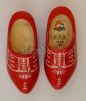 Holland festett fapapucs, h: 17 cm