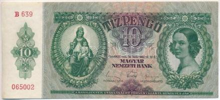 1936. 10P vágáshiba miatt ferde nyomat T:I-