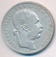 1880KB 1Ft "Ferenc József / Középcímer" fém másolata T:2-